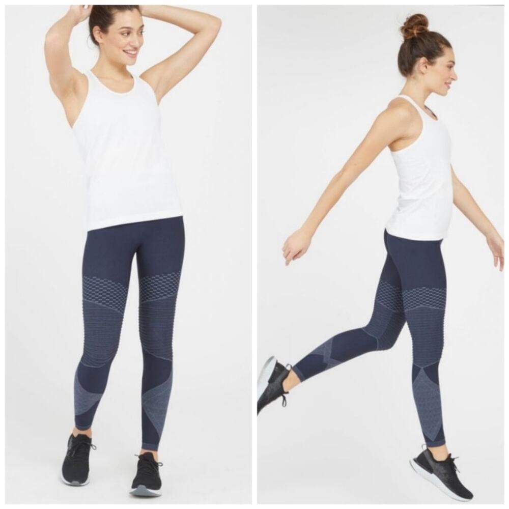 NWT Spanx Look at Me Now Moto Leggings‎ 1X
